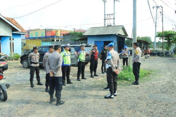 Agar Berjalan Lancar, Polres Tulang Bawang Barat Berikan Pengaman Kampanye Calon Legislatif Kabupaten dan Provinsi