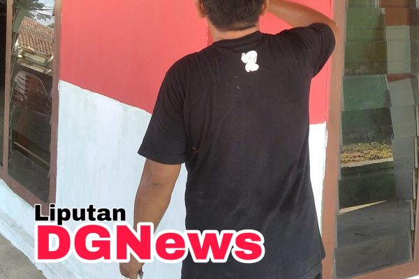 Kantor Sekretariat DPC PWRI Lamteng Di Cat Merah Putih Seperti Gedung KPK Siap Kerja Nyata Turut Mengawal Pembangunan Daerah