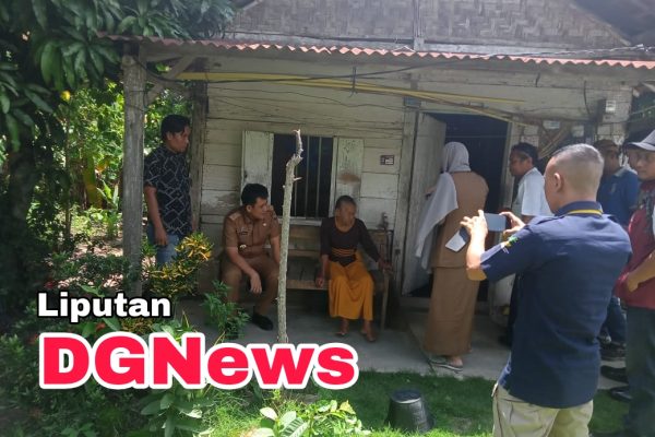 Giat Sosial LSM GPRI: Kadis Dinsos bersama Ketua LSM GPRI Kunjungi Rumah Warga Lanjut Usia Sebatang Kara Di Kampung Adijaya