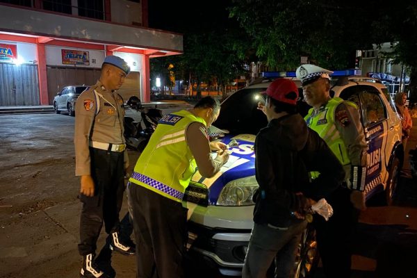 Sidak Knalpot Brong dan Bising, Polresta Pati Amankan Barang Bukti