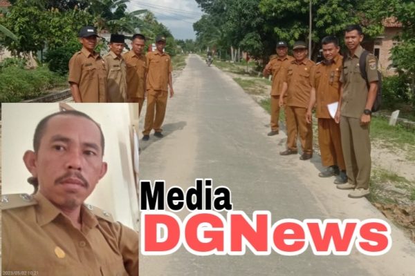 Edison Kepala Kampung Tanjung Kemala Pubian Lamteng Wujudkan Pembangunan Jalan Kampung Dan Geliatkan Program Stunting