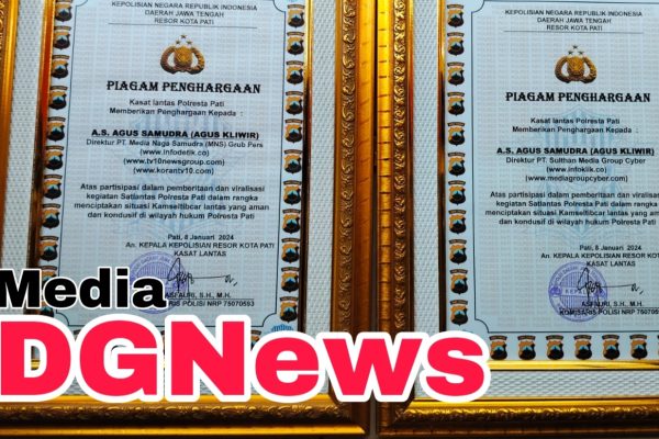 Penghargaan Adalah Komitmen Karya Terbaik, Media Mitra TNI – Polri dan Pemerintah