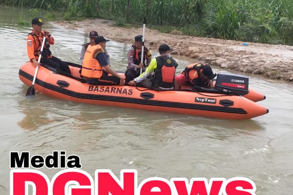 Polsek Tulang Bawang Tengah dan Tim Gabungan Lakukan Pencarian Korban Diduga Tenggelam di Sungai.