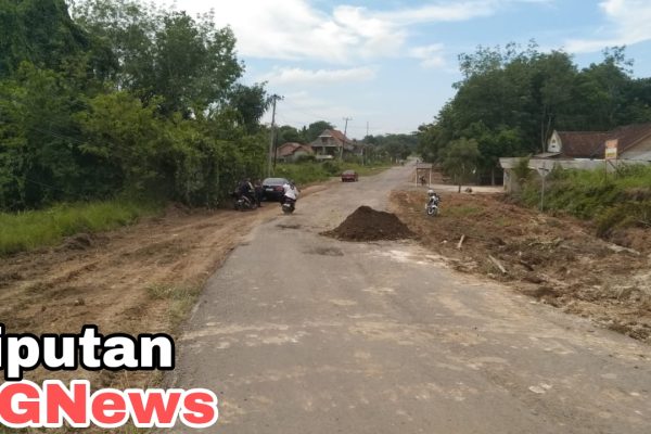 Respon Cepat, Dinas PUPR Tubaba dan Camat Pelopori Perbaikan Jalan Rusak Di Panaragan