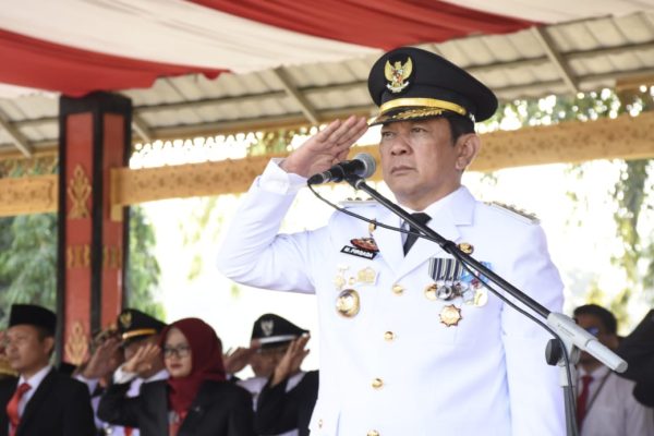 PJ.Bupati Tubaba Drs.M. Firsada,M.si menjadi Inspektur Upacara Peringatan HUT RI Ke- 79