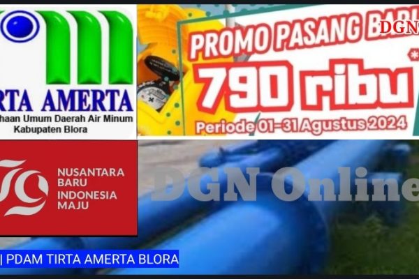 2024 : PDAM Tirta Amerta Blora Lounching Program Promo Agustusan Baru Jelang HUT RI Ke-79