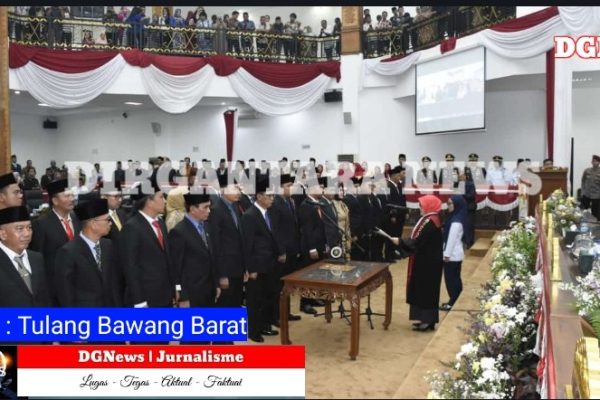 M. Firsada Hadiri Pelatikan DPRD Tubaba Terpilih