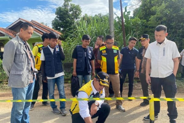 Kawal Pembangunan, Kejari dan Pemkab Lamteng Awasi Sejumlah Proyek Stragetis di Lamteng
